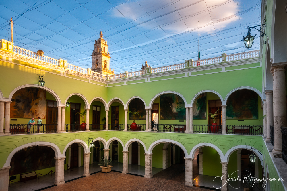 Merida Municipal Palace or Palacio de Gobierno,Yucatan, Mexico